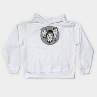 Kings of Silent Comedy Kids Hoodie